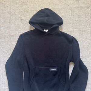 YoungLA Black Hooded Sweater